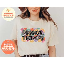physical therapist shirt, physical therapy, therapist tee, gift for therapist, therapy assistant tee, pt shirt, pt gift,