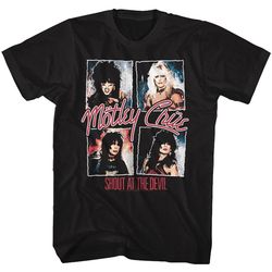 motley crue shout at the devil black classic adult t-shirt