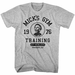 rocky training gray heather t-shirt