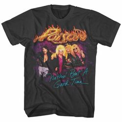 poison good times smoke adult t-shirt