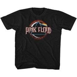 pink floyd black youth t-shirt