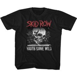 skid row graffiti gone wild black children's t-shirt