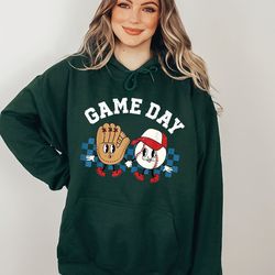 game day sweatshirt, gameday sweater, game day crewneck, baseball sweatshirt, unisex gameday shirt