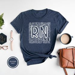 registered nurse t-shirt, rn shirt for registered nurse, nursing tee for nurse, rn shirt, gift for registered nurse, rn