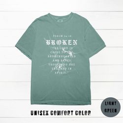 christian gym t shirt for gym psalm 34 comfort color pump cover t shirt for gym lover christian gym shirt workout shirt