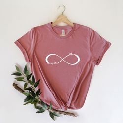 mom and daughter shirts, infinity love shirts, gift for mother's day, mommy and daughter shirts, cute mom gifts