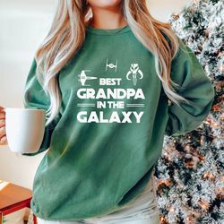 best grandpa in the galaxy c2021 magic kingdom holiday trip unisex tshirt family birthday gift adult kid tee
