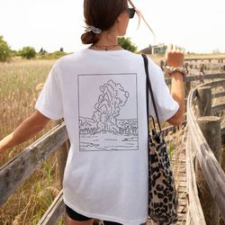 yellowstone national park tee, old faithful shirt, bison shirt, yellowstone vacation shirt