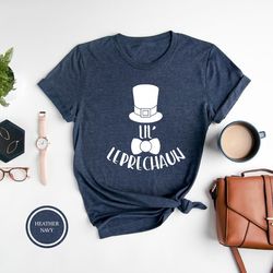 lil leprechaun shirt, leprechaun gnome tee, green irish tee