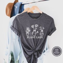 plant lady shirt, women's plant shirt, gift for plant mom, plant lover gift, plant mom shirt, gardening tshirt