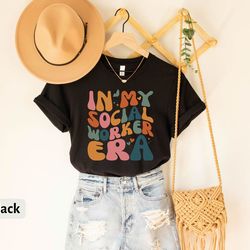 in my social worker era t-shirt, retro social worker tee, school social worker gift shirt, gift for social worker
