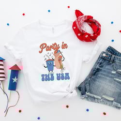 party in the usa shirt, 4th of july t-shirt, fourth of july shirt, independence day shirt