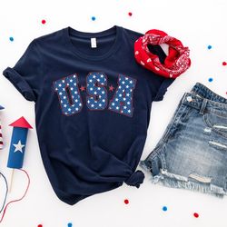 usa shirt, 4th of july t-shirt, fourth of july shirt, independence day shirt, retro america shirt, american flag shirt