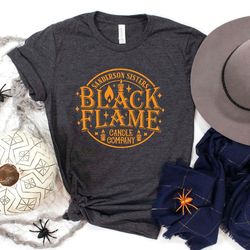 black flame candle co. shirt, the sanderson sisters shirt, halloween shirt, happy halloween, halloween gift