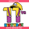 11th Birthday Plumber Svg, Birthday Number Svg, Plumber.jpg