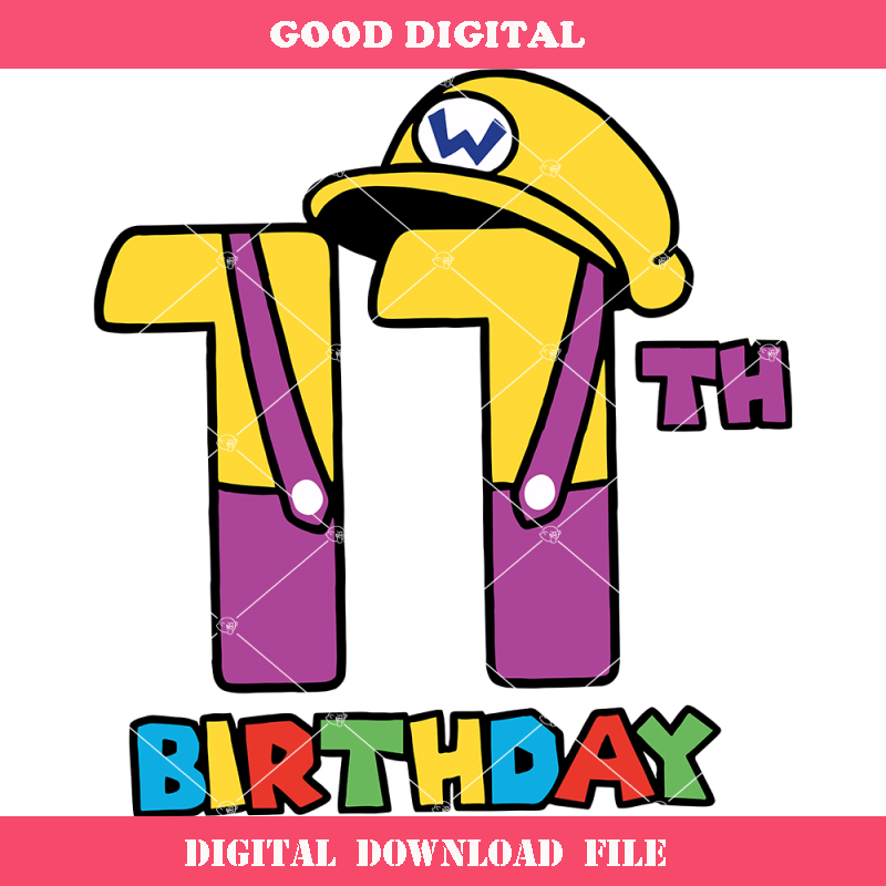 11th Birthday Plumber Svg, Birthday Number Svg, Plumber.jpg