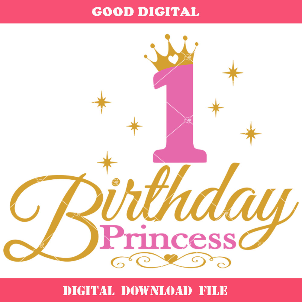 1st Birthday Girl Svg, Birthday Crown Svg, Birthday.jpg