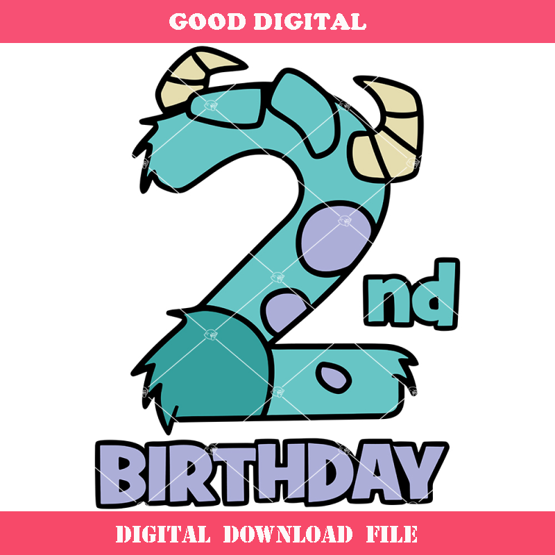 2nd Birthday Blue Monsters Svg, Birthday Numer Svg.jpg