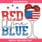 4th of July Wine Glass Svg, Red Wine and Blue Svg, Patriotic.jpg