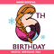 6th Birthday Anna Svg, Birthday Numer Svg, Anna Frozen Svg.jpg