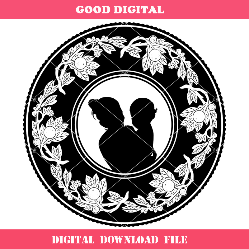 A Mother's Embrace The Love Svg, Parent and Child Svg.jpg