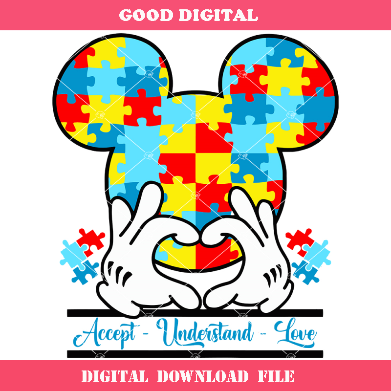 Accept Understand Love Autism Svg, Puzzle Piece Svg, Be Kind.jpg
