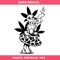 Alien Smoking Marijuana On Mushroom Svg, Smoke Cannabis.jpg
