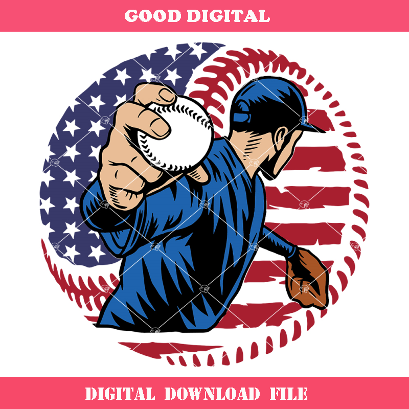 American Baseball Player Svg, Baseball Glove Svg.jpg