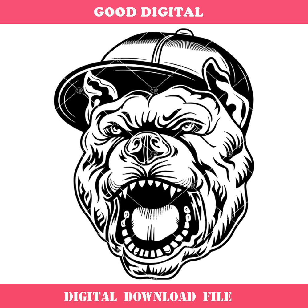 American Bully Dog Svg, Pit Bull Dog Svg, Dogs Silhouette.jpg