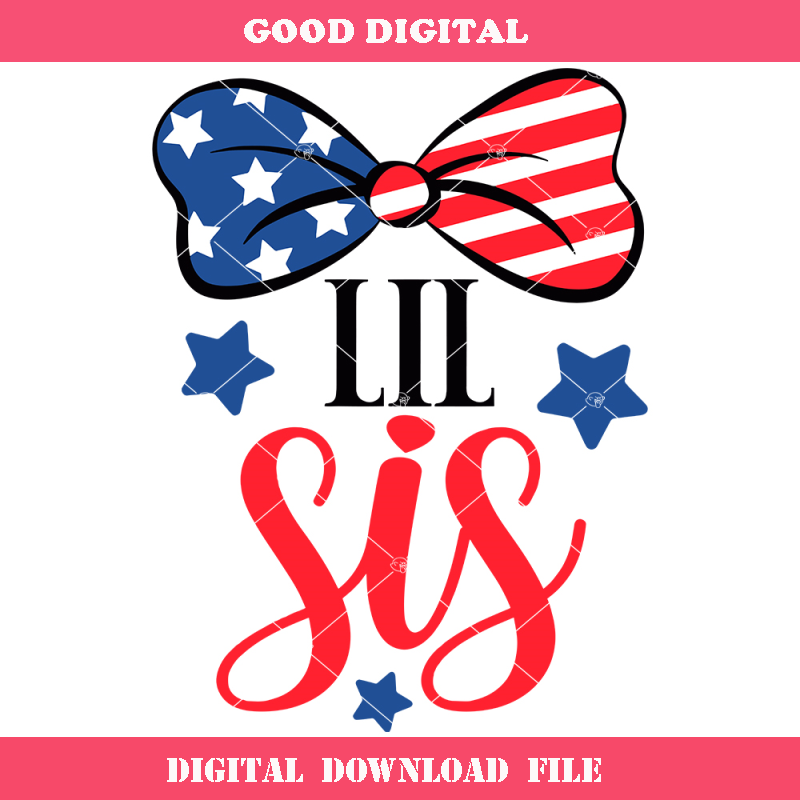 American Little Sister Svg, Little Sister Svg, 4th Of July.jpg