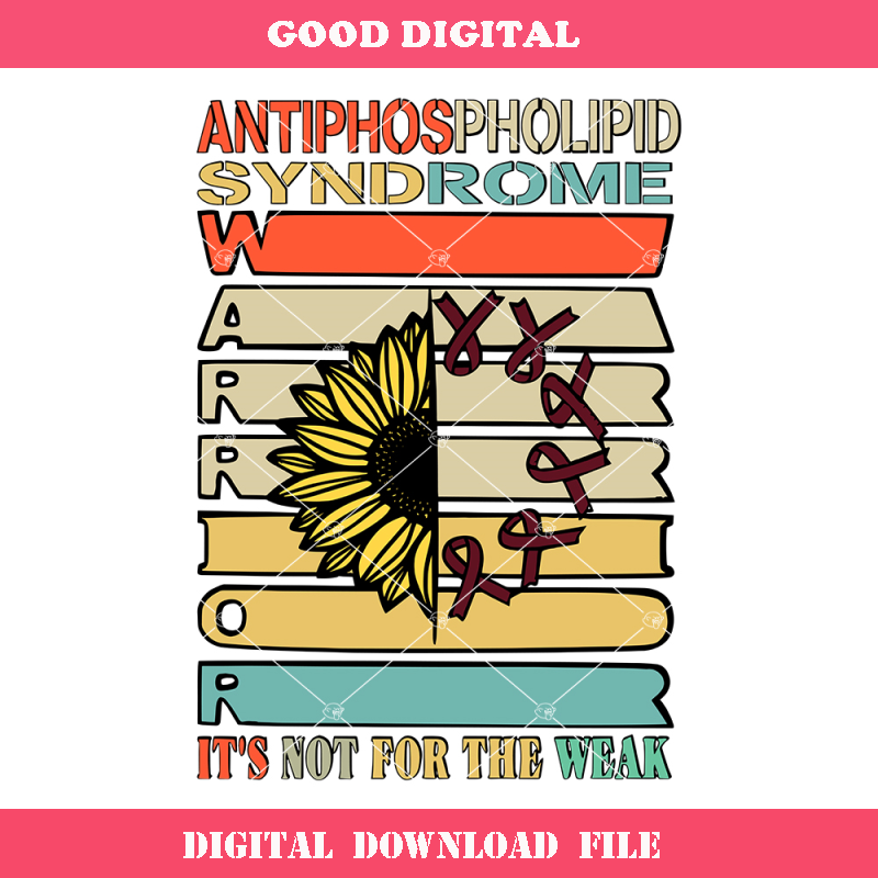 Antiphospholipid Syndrome Svg, Warrior Sunflower Ribbons Svg.jpg