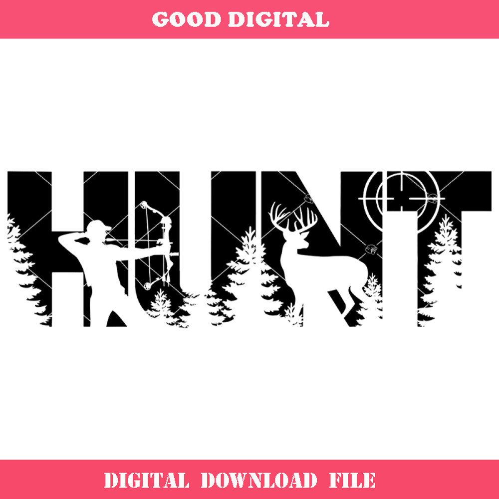 Archery Hunting Svg, Hunter Bow Svg, Outdoor Hunting Svg.jpg