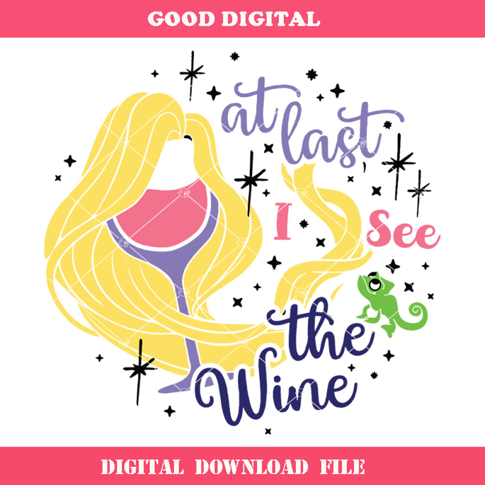 At Last I see the Wine Svg, Disney Wine Svg, Disney Drinking.jpg