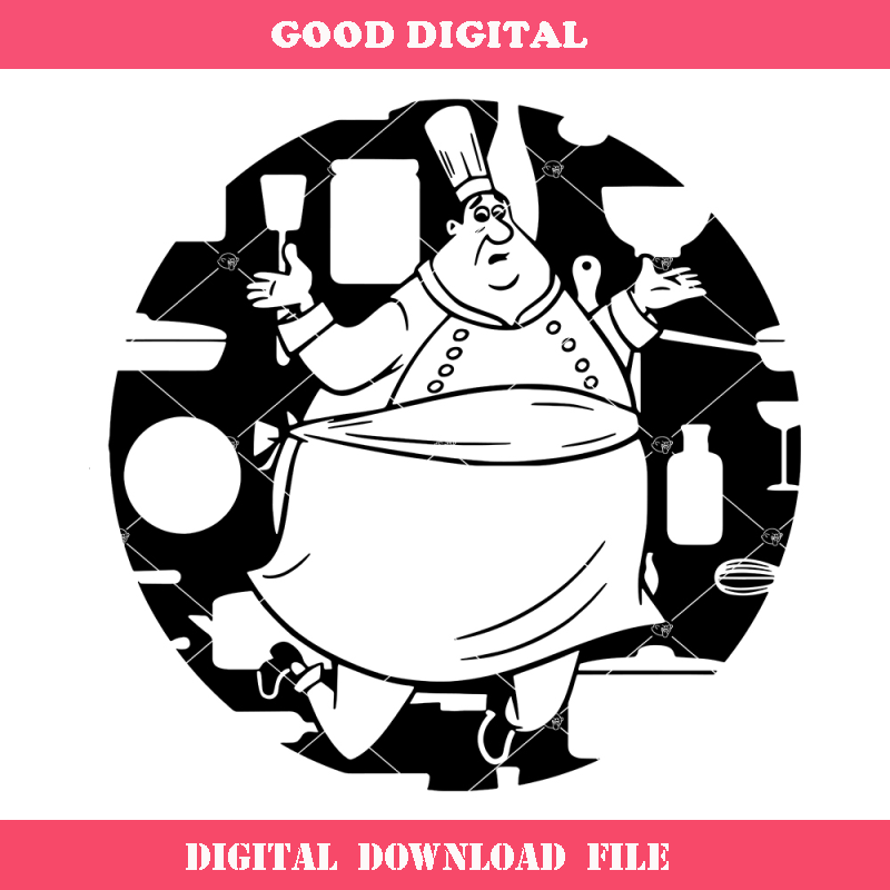 Auguste Gusteau Svg, Anyone Can Cook Svg, Disneyland Ears.jpg