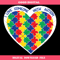 Autism Awareness Heart Svg, Heart Color Pieces Svg.jpg