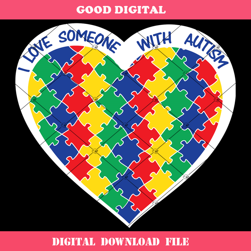 Autism Awareness Heart Svg, Heart Color Pieces Svg.jpg