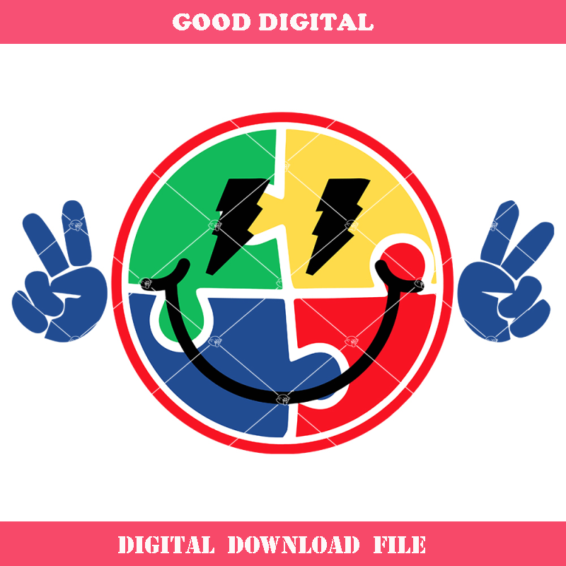 Autism Emoij Svg, Smiley Face Svg, Autism Awareness Svg.jpg