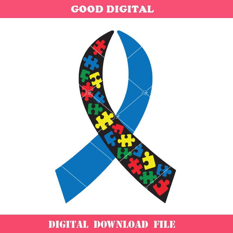 Autism Ribbon Svg, Puzzle Piece Svg, Autism Awareness Svg.jpg