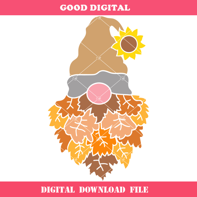 Autumn Gnome Svg, Thanksgiving Gnome Svg, Garden Gnome.jpg