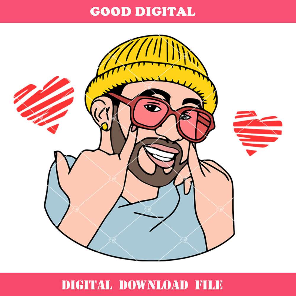 Bad Bunny Valentines Svg, Baby Benito Svg, Bad Bunny Love.jpg