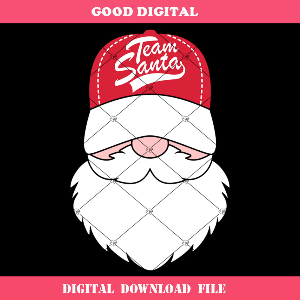 Baseball Player Santa Svg, Santa Team Svg, Santa Claus Style.jpg