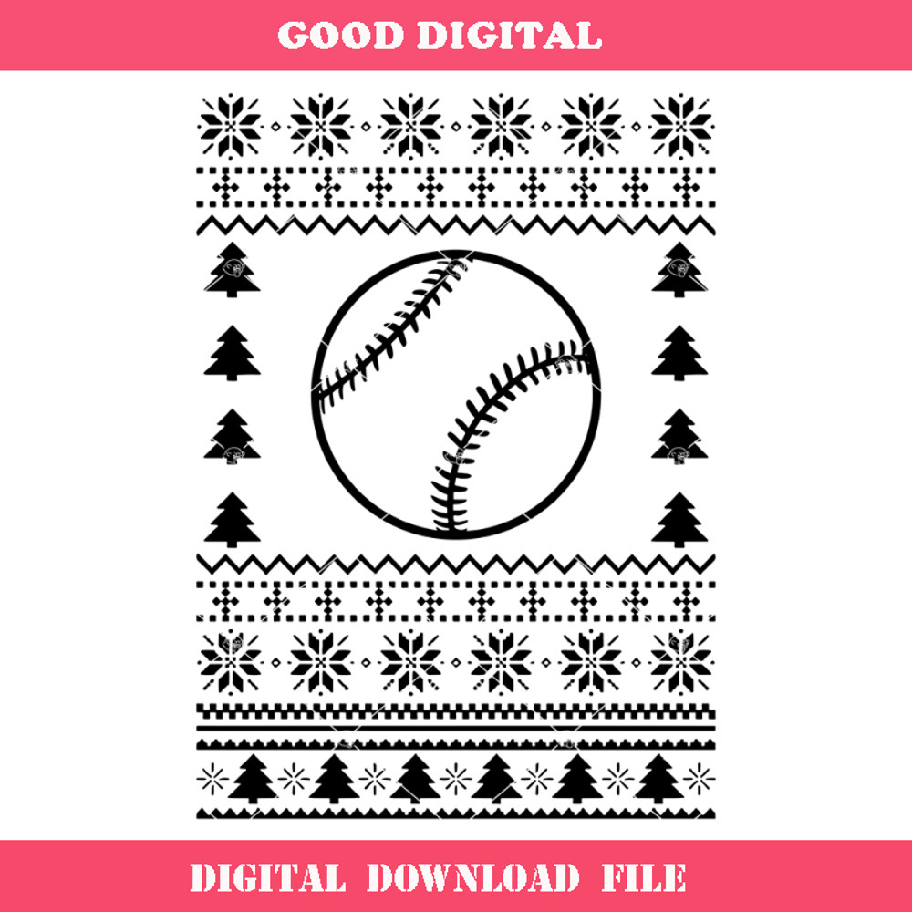 Baseball Ugly Christmas Sweater Svg, Baseball Christmas Svg.jpg