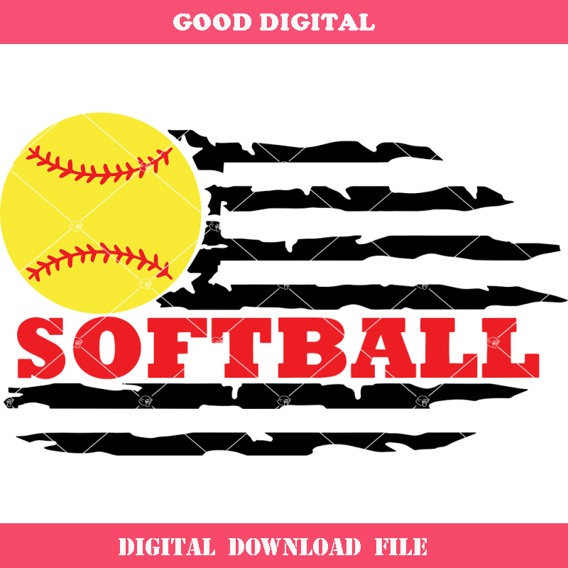 Baseball USA Flag Svg, USA Flag Svg, Softball Svg.jpg