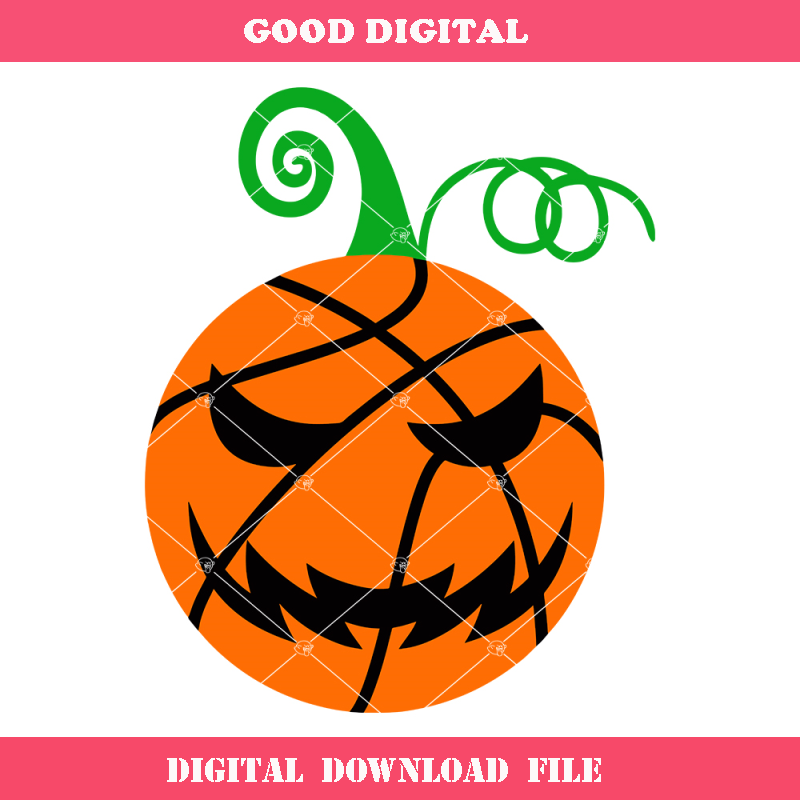 Basketball Halloween Svg, Scary Basketball Svg, Basketball.jpg