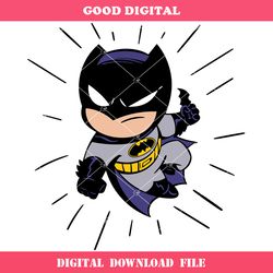 batman super hero svg, batman chibi svg, hero mask svg