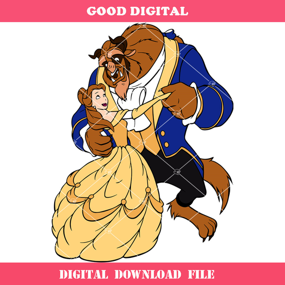 Beauty And The Beast Svg, Belle Princess Svg, Disney Svg.jpg