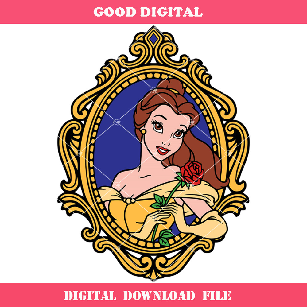 Belle in the Mirror Svg, Belles Svg, Beauty Svg.jpg