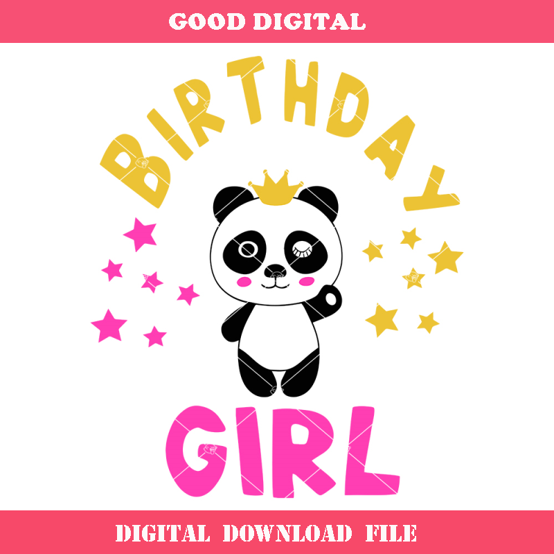 Birthday Girl Panda Svg, Big Sister Svg, Little Sister Svg.jpg