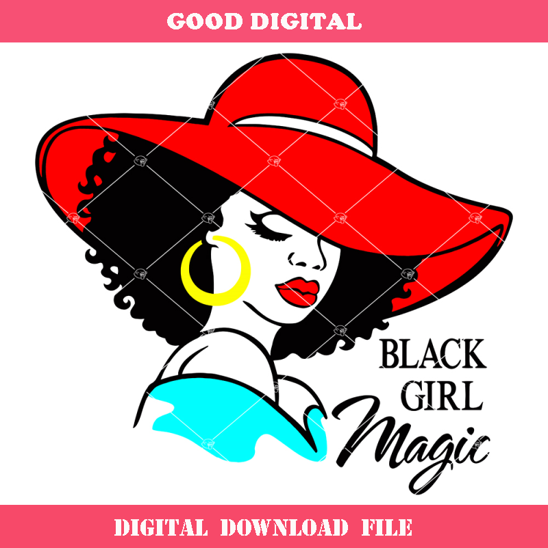 Black Girl Magic Svg, Woman Diva Svg, Black Woman Svg.jpg