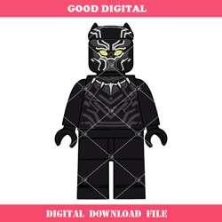 black panther brick svg, tchalla svg, avengers svg